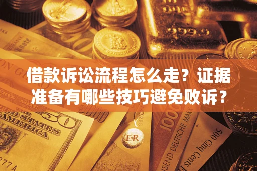 武汉借款诉讼流程怎么走？证据准备有哪些技巧避免败诉？