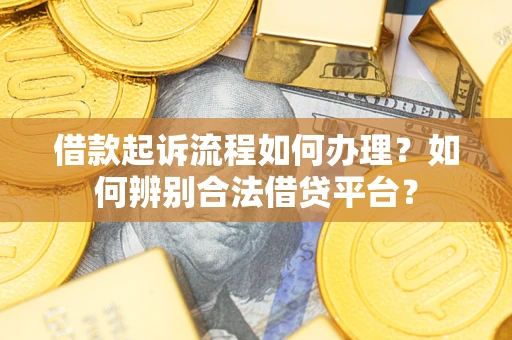 武汉借款起诉流程如何办理？如何辨别合法借贷平台？