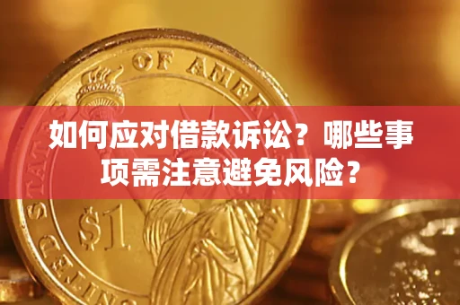 武汉如何应对借款诉讼？哪些事项需注意避免风险？
