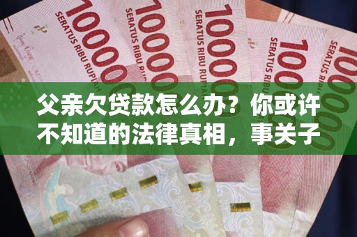 武汉父亲欠贷款怎么办？你或许不知道的法律真相，事关子女未来