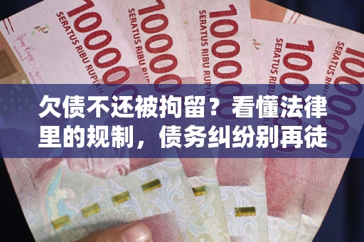 武汉欠债不还被拘留？看懂法律里的规制，债务纠纷别再徒劳奔波