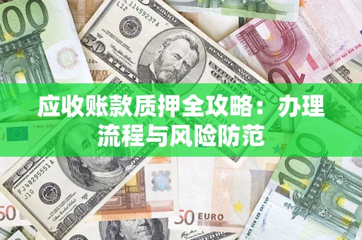 武汉应收账款质押全攻略：办理流程与风险防范