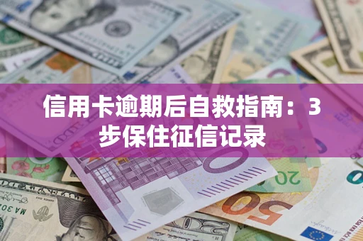 武汉信用卡逾期后自救指南：3步保住征信记录