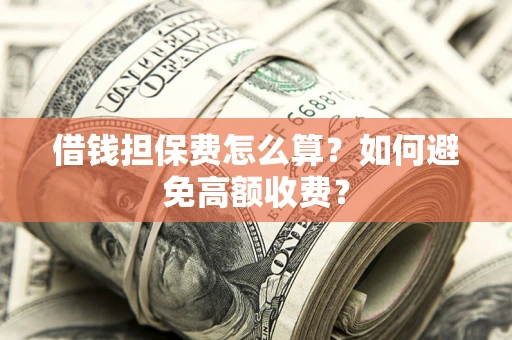 武汉借钱担保费怎么算？如何避免高额收费？