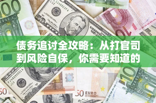 武汉债务追讨全攻略：从打官司到风险自保，你需要知道的法律智慧